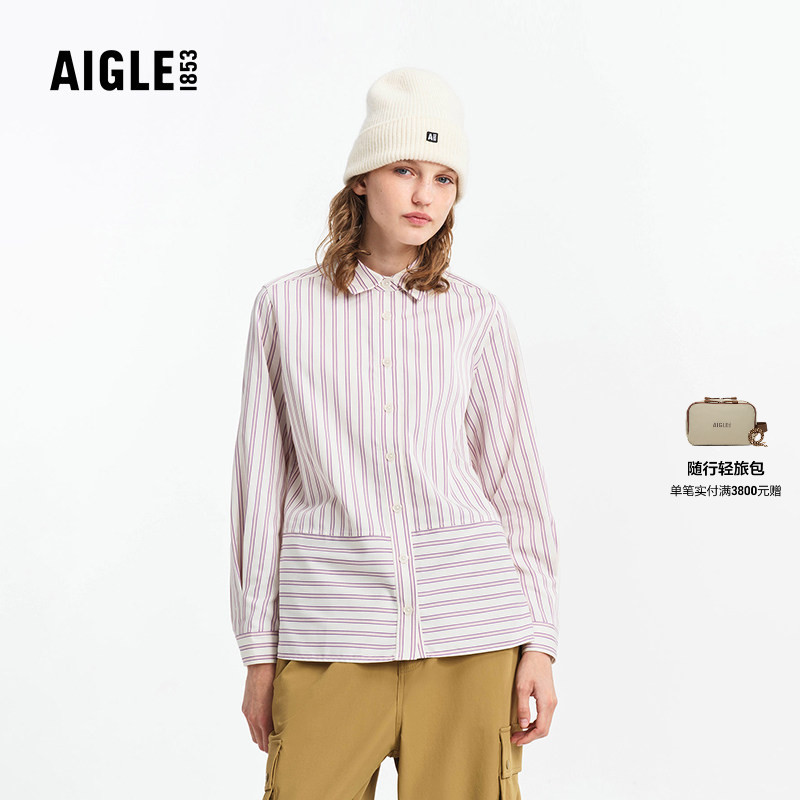 AIGLE艾高女士长袖衬衫DFT速干衣图片