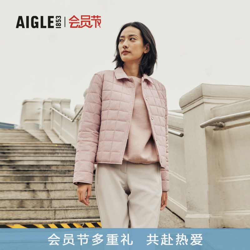 AIGLE艾高女棉服WR防潑水棉服