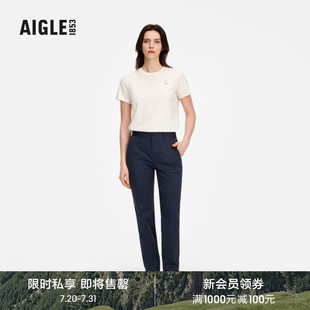 防曬休閑長褲 子女士 速干吸濕UPF40 AIGLE艾高運動褲 夏季 新品
