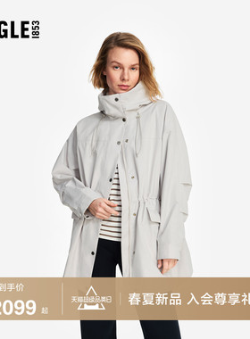 AIGLE MTD随变系列艾高女士外套冲锋衣功能面料夹克经典春款BZ73