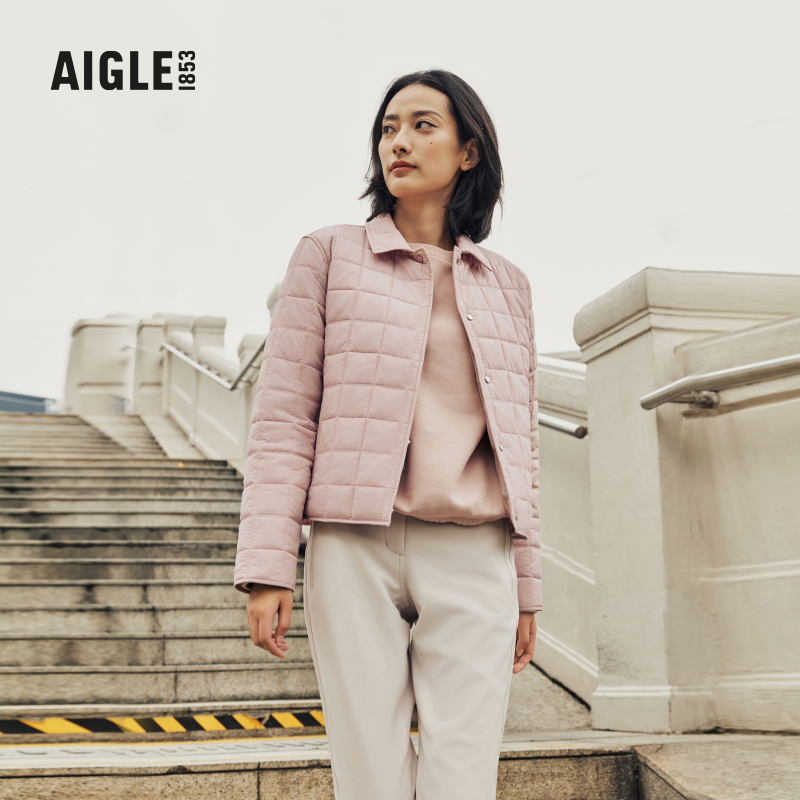 AIGLE艾高女棉服WR防泼水棉服