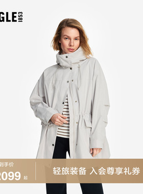 AIGLE MTD随变系列艾高女士外套冲锋衣功能面料夹克经典春款BZ73