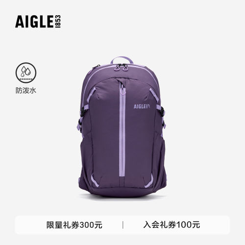艾高新款后背包防泼水城市徒步