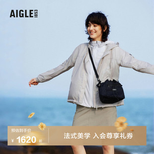 皮肤衣薄款 外套BF23 轻量山系防晒衣女士款 AIGLE艾高防泼水UPF40