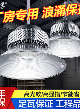温特孚led鳍片工矿灯厂房专用照明灯抗浪涌工厂车间仓库场馆吊灯