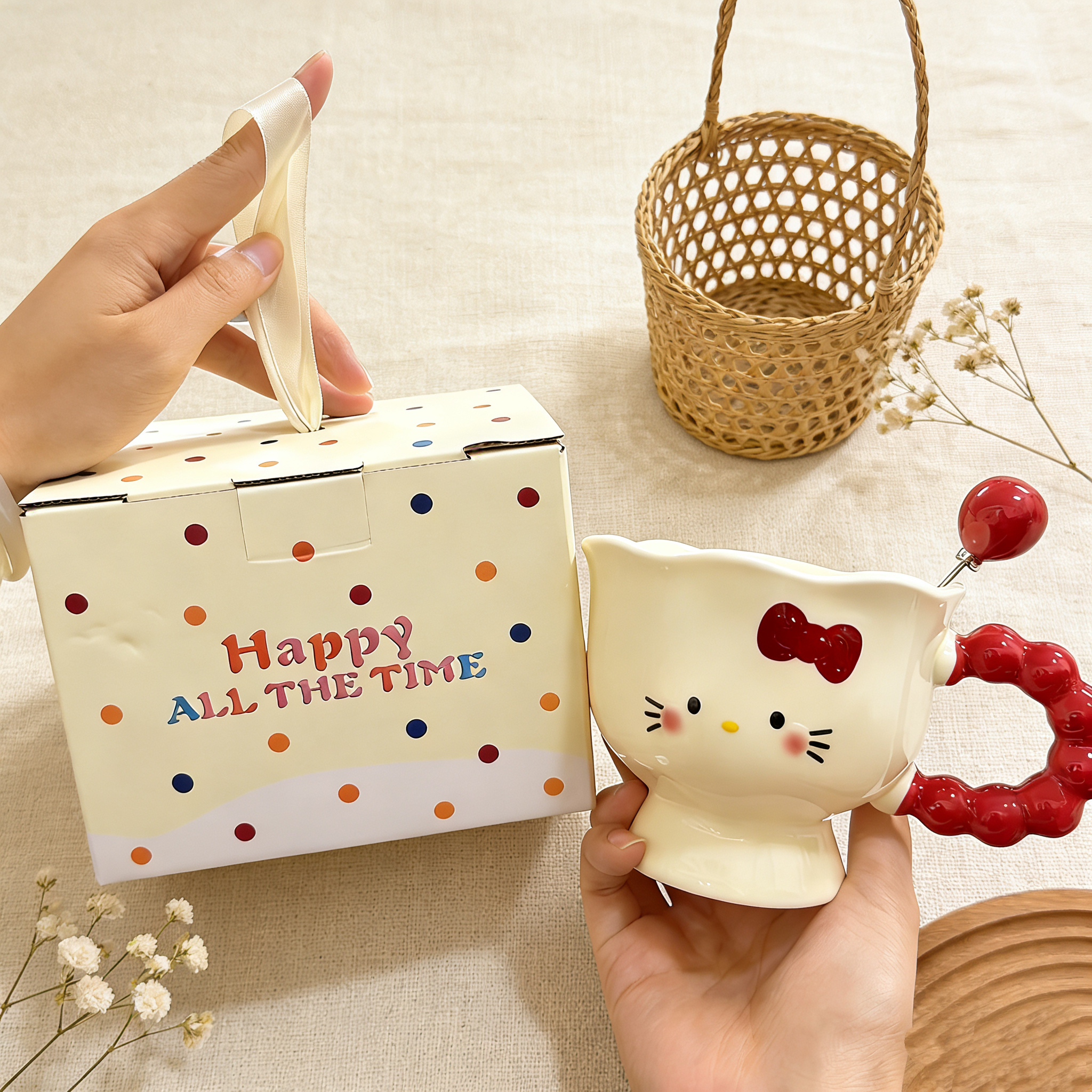 高颜值生日礼物陶瓷杯情侣杯送男女朋友节日礼物实用有意义伴手礼