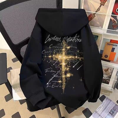 男童美式痞帅风春秋冬连帽卫衣