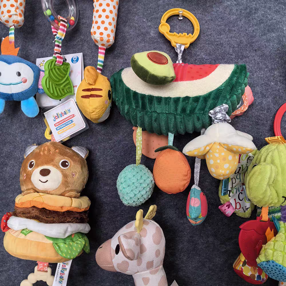 昆虫飞飞【直播专享】婴儿用品宝宝口水巾吸汗巾玩具