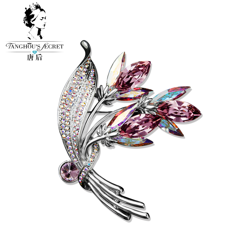 Broche femme en Cristal Swarovski Elements - Ref 1172088 Image 2