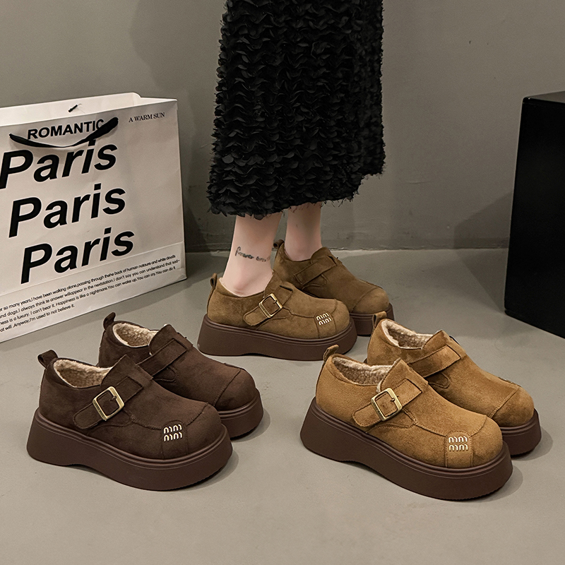 休闲乐福鞋博肯雪地靴棉鞋