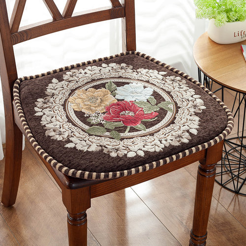 欧式风防滑电脑绑带椅子垫包邮