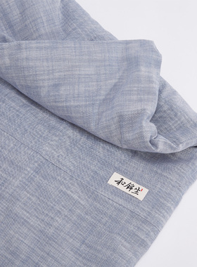 和锦生被套单件 纯棉全棉纯色被罩 老粗布 老工艺棉布「安心」