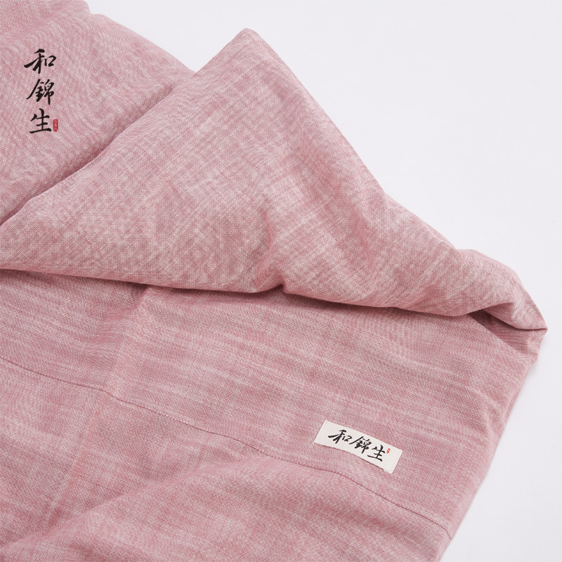 和锦生「安心」被套单件纯棉老粗布被罩全棉单人双人老工艺棉布