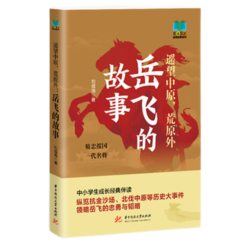 【官方正版】 遥望中原,荒原外#cln#岳飞的故事 9787577213866 刘成海 华中科技大学出版社