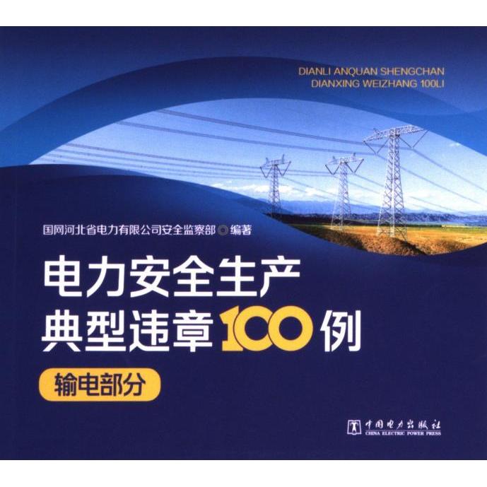 【官方正版】 电力安全生产典型违章100例 9787519876623 国网河北省电力有限公司安全监察部编著 中国电力出版社