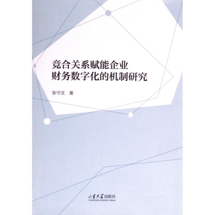 【官方正版】 竞合关系赋能企业财务数字化的机制研究 9787560781082 张守文著 山东大学出版社