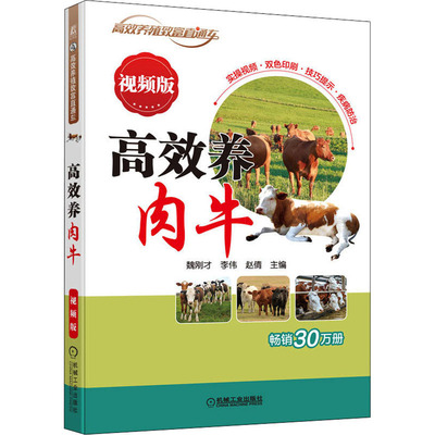 【官方正版】 养肉牛 9787111708858 主编魏刚才, 李伟, 赵倩 机械工业出版社