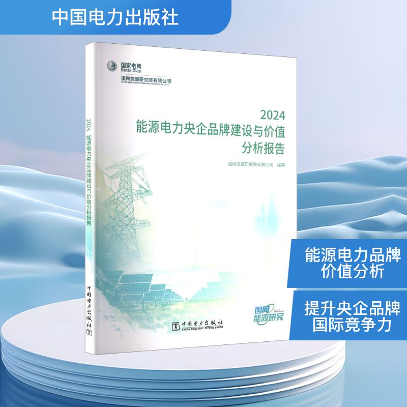 【官方正版】 能源电力央企品牌建设与价值分析报告 9787523900697 国网能源研究院有限公司编著 中国电力出版社