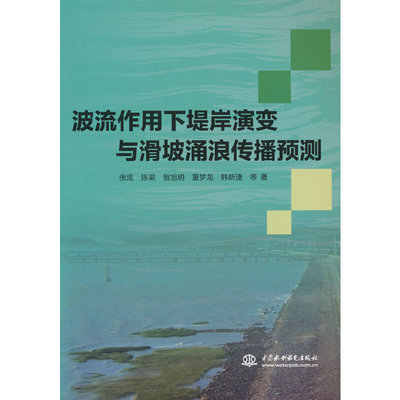 【官方正版】 波流作用下堤岸演变与滑坡涌浪传播预测 9787522601304 张炫 ... 等著 中国水利水电出版社