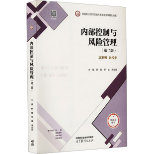 9787040608960 主编颜青 罗健 高等教育出版 内部控制与风险管理 蒋淑玲 社 官方正版
