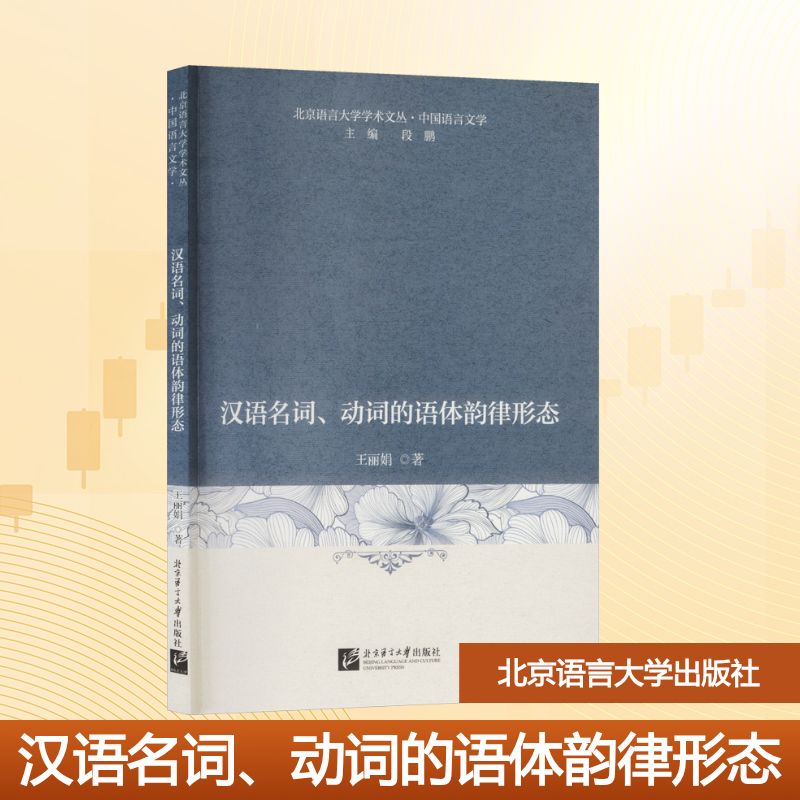 【官方正版】 汉语名词、动词的语体韵律形态 王丽娟著 北京语言大学出版社 9787561968840