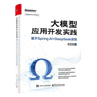 【官方正版】 大模型应用开发实践 赖帆著 电子工业出版社 9787121506987