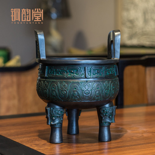 大克鼎铜摆件仿古青铜器鼎盛春秋
