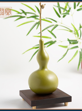 铜葫芦摆件福禄寿财喜客厅玄关柜办公室新中式装饰物开 业乔迁礼