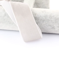 Серебряный 3,8 см шириной на один метр