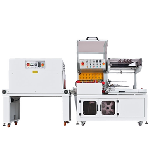 鑫凯驰DQL-5545+SM-4525L全自动封切收缩机L型封切机热收缩膜封口机手机彩盒茶盒书本餐具纸盒套袋塑封包装机