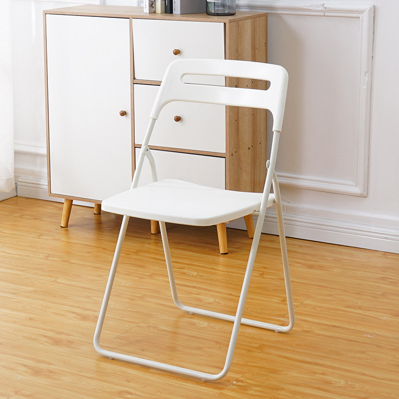 时尚简约塑料椅子折叠椅家用靠背椅子餐厅等位椅子展会活动折叠凳
