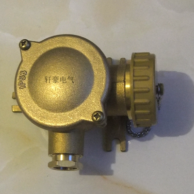 厂家直销 CZH101-3防水插座代号Code1141船用铜质插座