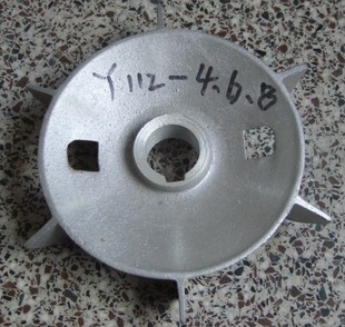 Y鋁風(fēng)葉Y112 圓型內(nèi)孔28 電機(jī)鋁風(fēng)葉鋁合金風(fēng)葉