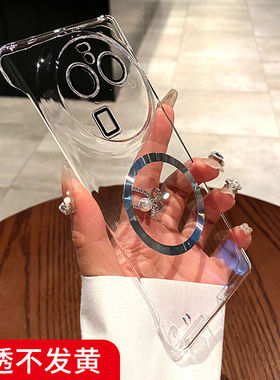 自带镜头膜适用oppofindx8手机壳新款findx7pro超薄无边框pro全包防摔oppa散热电镀透明X6保护套高级男女情侣