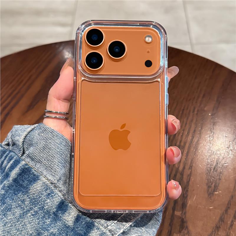 适用苹果17promax手机壳新款太空壳iPhone17透明高级感16男女款15镜头全包14防摔13的12硅胶超薄air好看plus