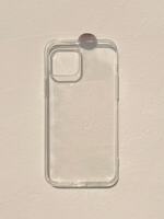 iPhone18promax transparent phone case, Apple 17promax protective case 8plus simple men's and women's XR solid color 16 matte silicone protective case 15ins style 14 shockproof soft shell thumbnail 2