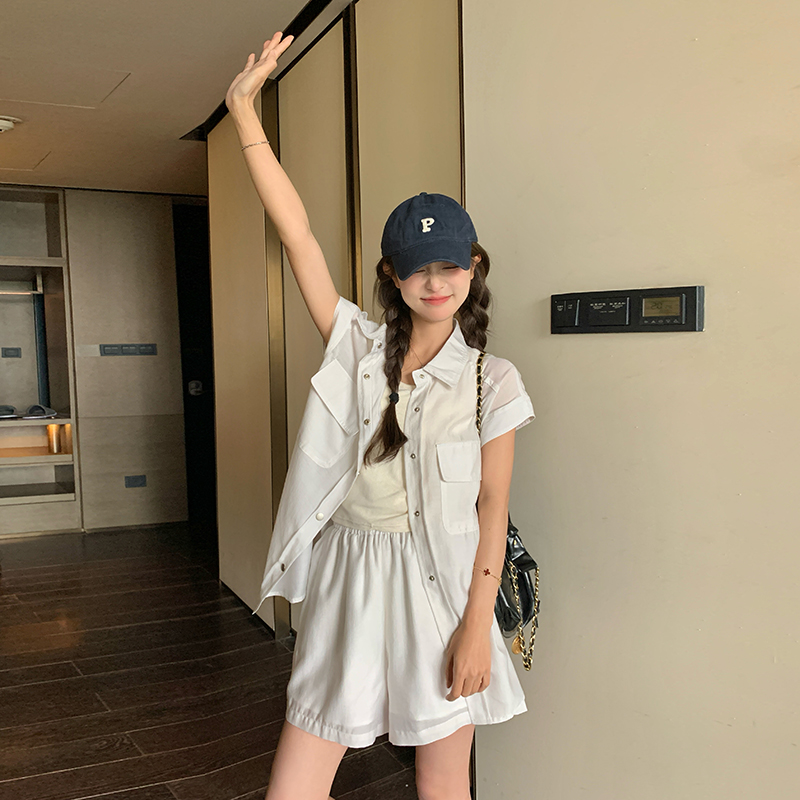 现货-主推-套装夏季升级亚麻两件套2528-P135K188，女装套装/套裙，新风尚