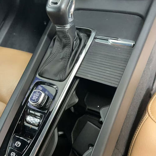 适用沃尔沃XC60 V60 S60 S60L扶手箱盖板 杯架滑盖拉帘 防尘盖板