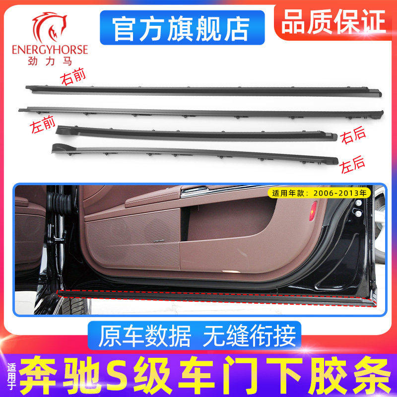 奔驰S级车门下胶条W221