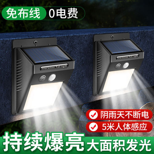 太阳能声控新农村风厕所庭院灯