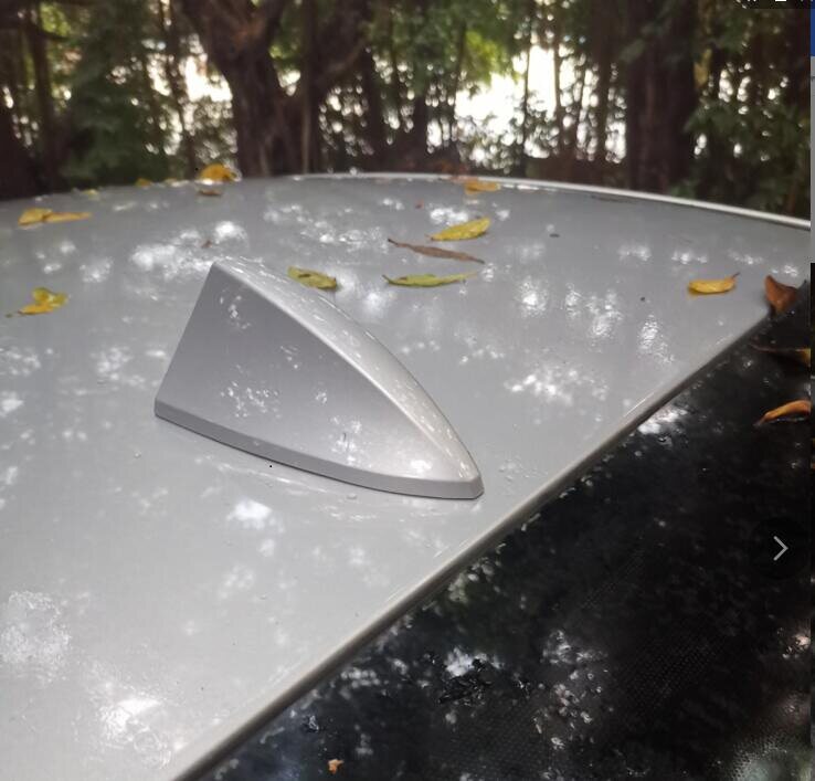 铃木雨燕黑色前挡沙鱼天线改装