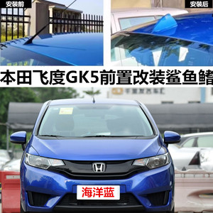 鲨鱼鳍收音装饰天线白色金炫