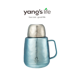 life康钛源纯钛保温杯高颜值男女便携泡茶水杯大容量泡茶壶 yange