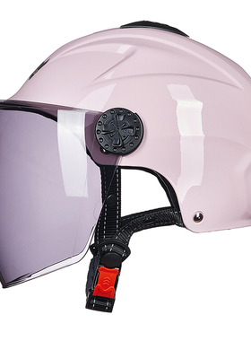 坦克头盔TankedRacing电动摩托车男女成人夏季防晒3C半盔遮阳帽