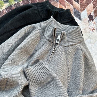 网红同款毛衣男潮流百搭美式复古