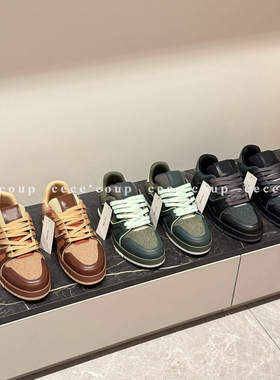 ELEVEN 经典升级！03/28 新品 26FW 拼色帆布拼接舒适休闲鞋女