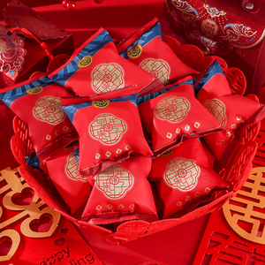 徐福记枣味软糖红枣生贵子水果汁橡皮糖500g结婚庆喜糖果散装零食