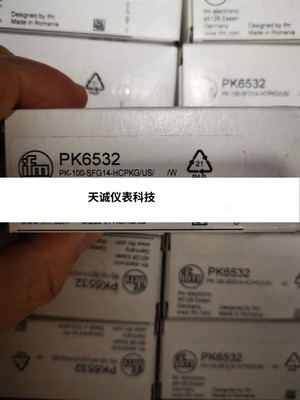 IFM压力传感器PK6532现货全新原装拍前请询价