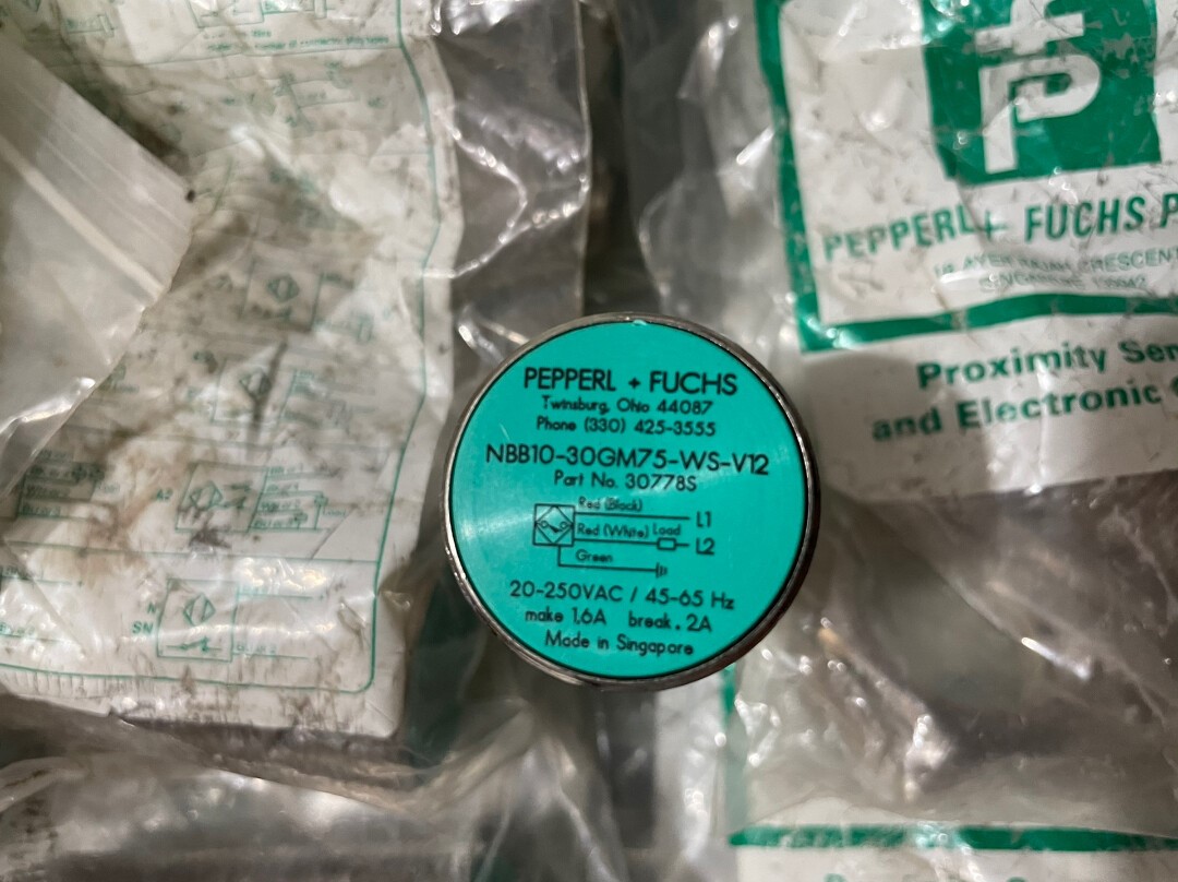 P+F倍加福限位开关 传感器 NBB10-30GM75-WS全新原装拍前请询价