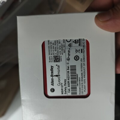 AB罗克韦尔安全继电器msR127T 440R-N23126拍前请询价